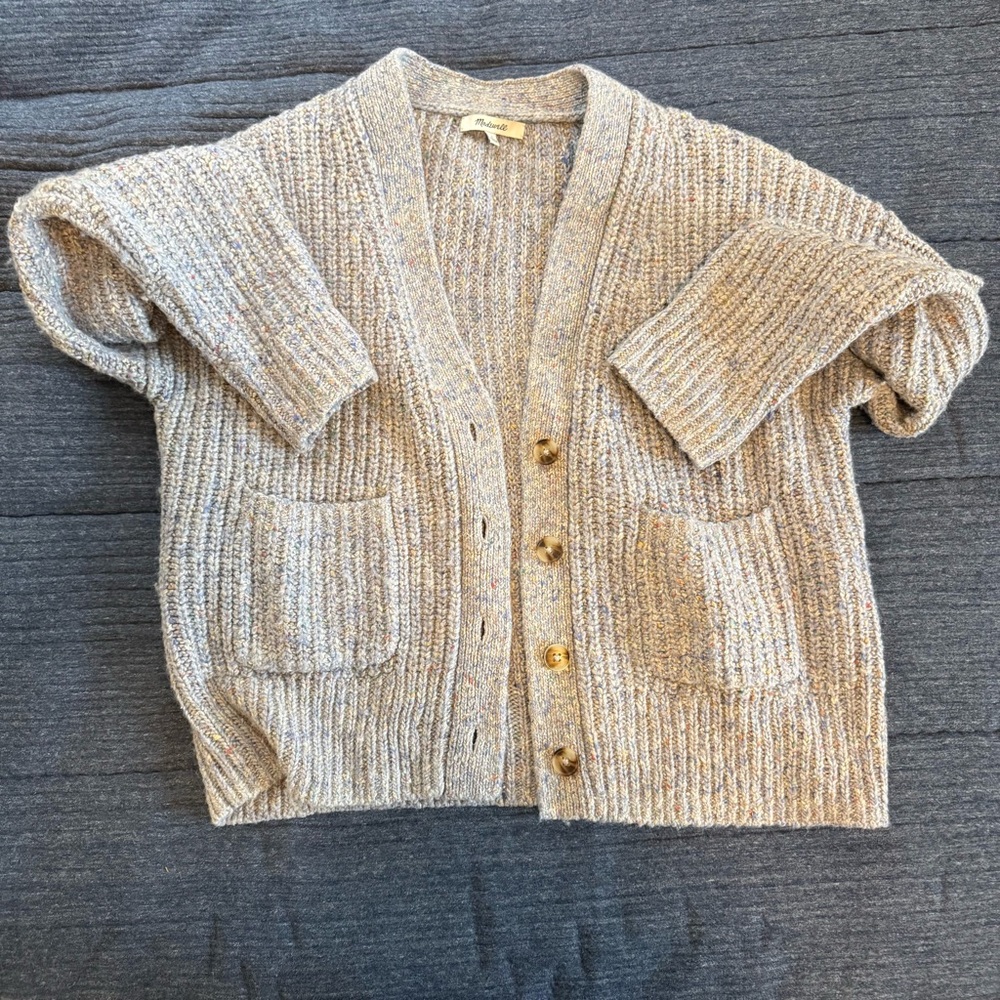 Madewell Button-Up Cardigan